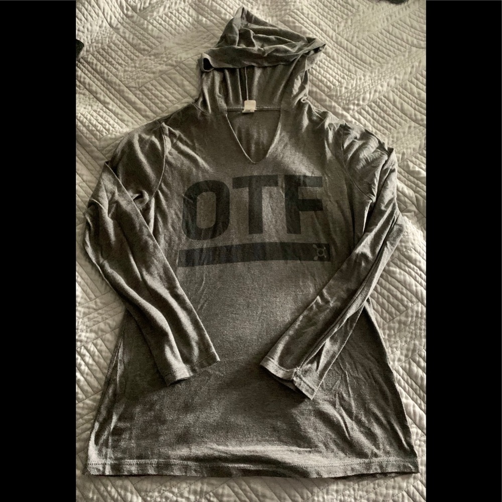Orangetheory Long Sleeve Hooded Top - Sz M